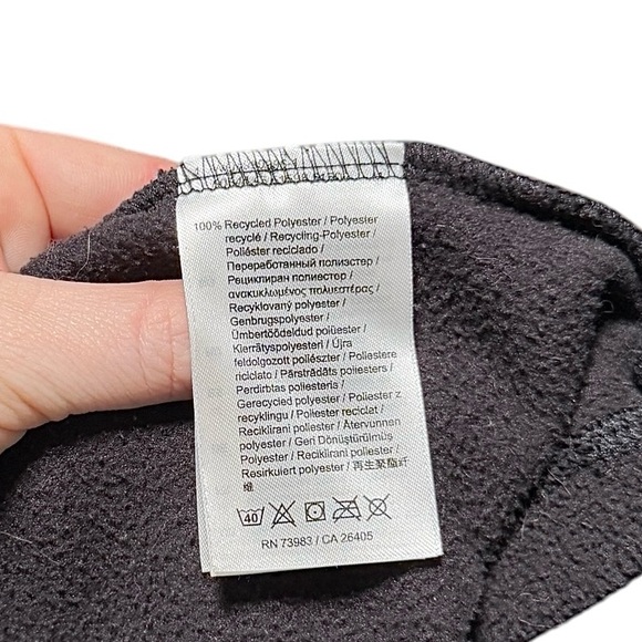 Helly Hanson Daybreaker 1/4 Zip Black Fleece Polartec Jacket Size Medium - Picture 12 of 16